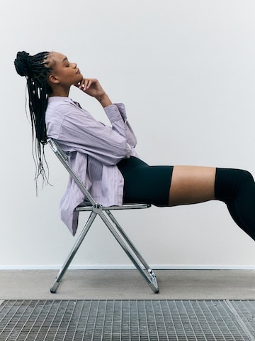 juoda NIKE Siauras Sportinės kelnės