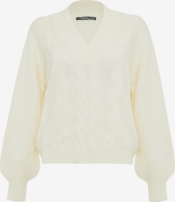 Threadbare Trui 'Pebble' in Beige: voorkant