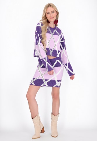 Pull-over IZIA en violet