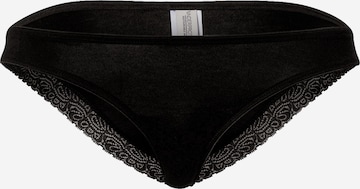 Slip 'Bea' Underprotection en noir : devant