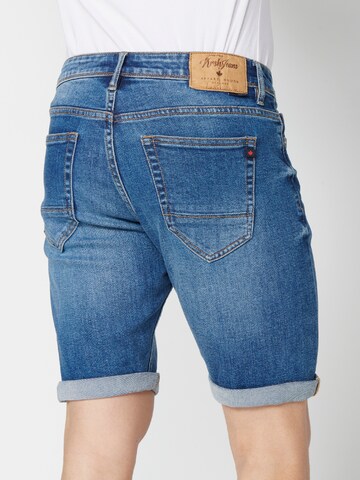 KOROSHI Regular Jeans in Blau