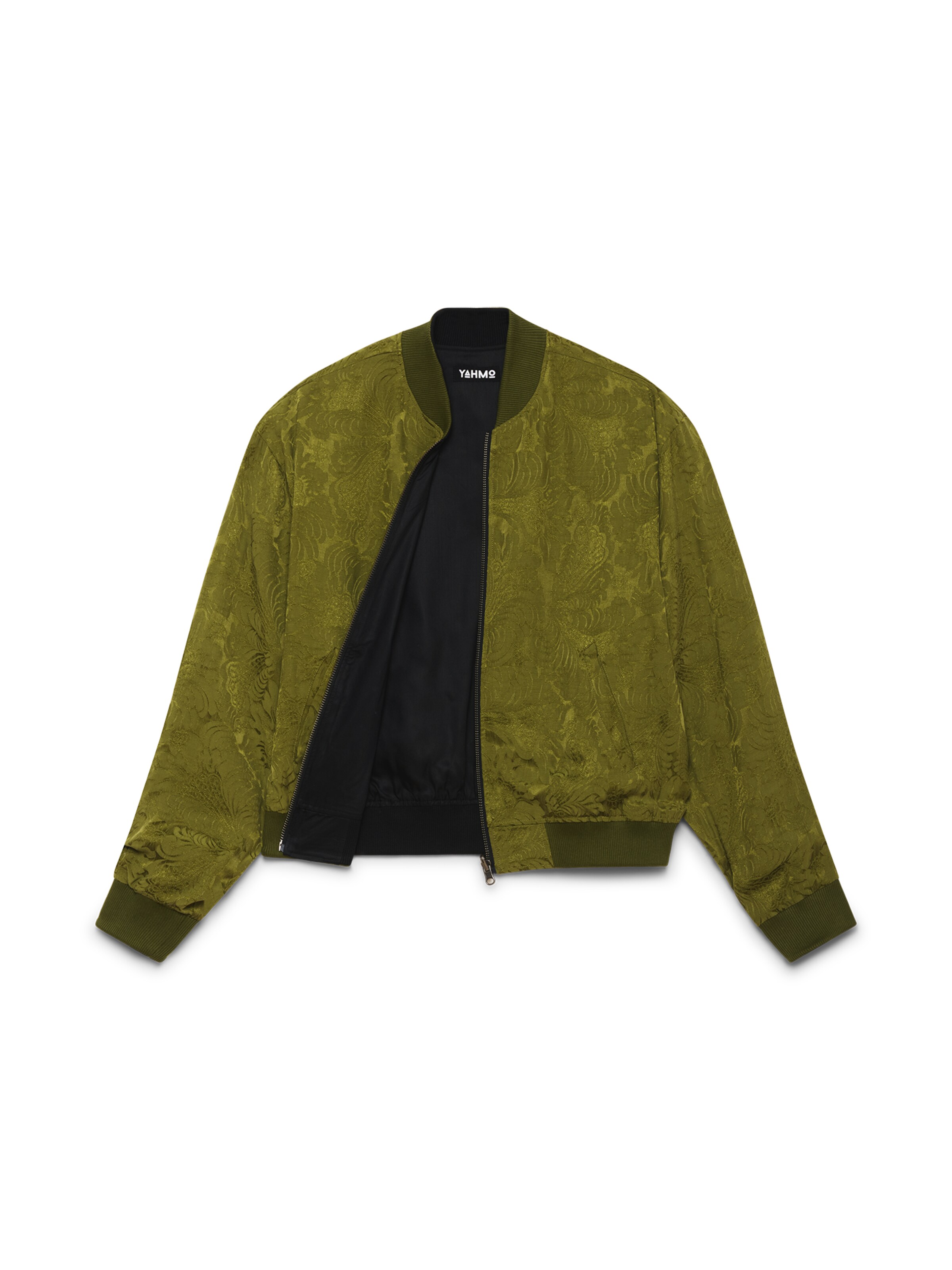 Yahmo Between-Season Jacket 'Lene' in Green: front