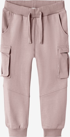 Pantaloni 'NMNOli' di NAME IT in lilla: frontale