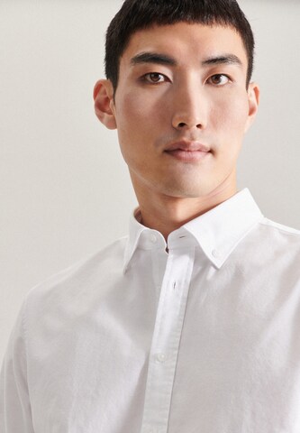 SEIDENSTICKER Slim fit Business Shirt in White