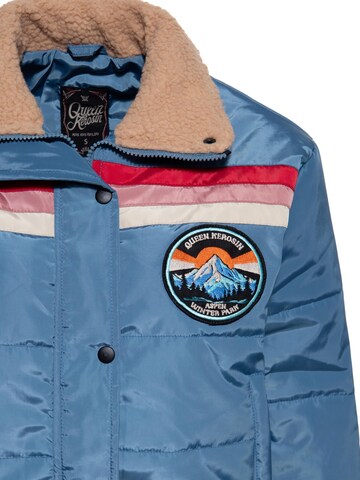 Queen Kerosin Winter Jacket 'Aspen Winter Park' in Blue