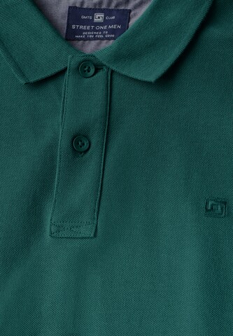 Street One MEN Piquée-Poloshirt in Grün