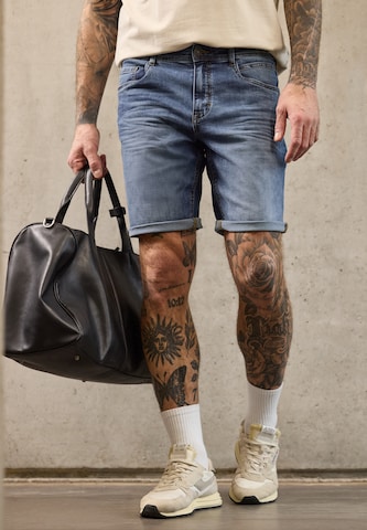 Street One MEN Regular Pants in Blue