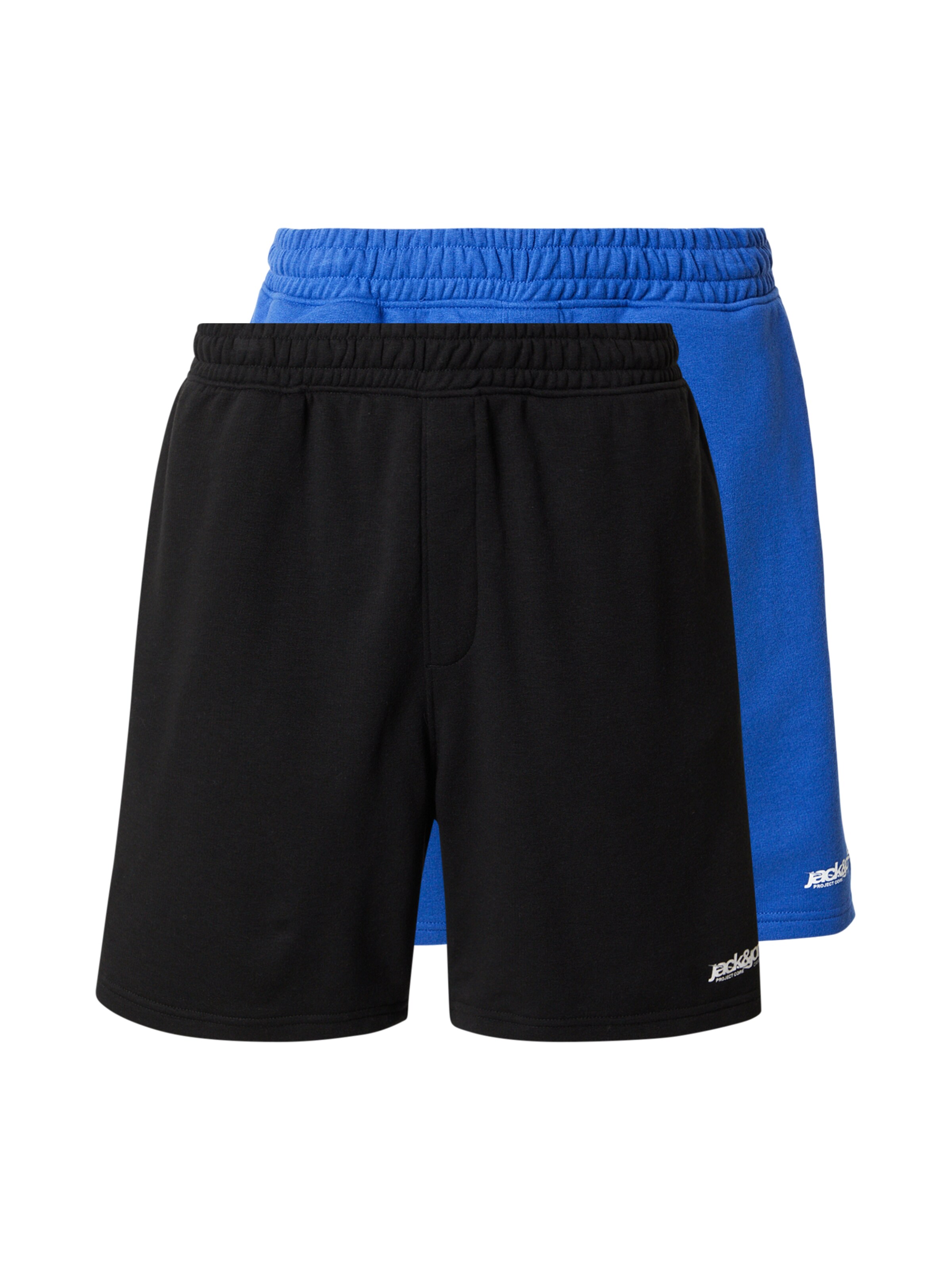 Pantaloni 'JWHKARL' JACK & JONES di colore blu reale / nero, Visualizzazione prodotti