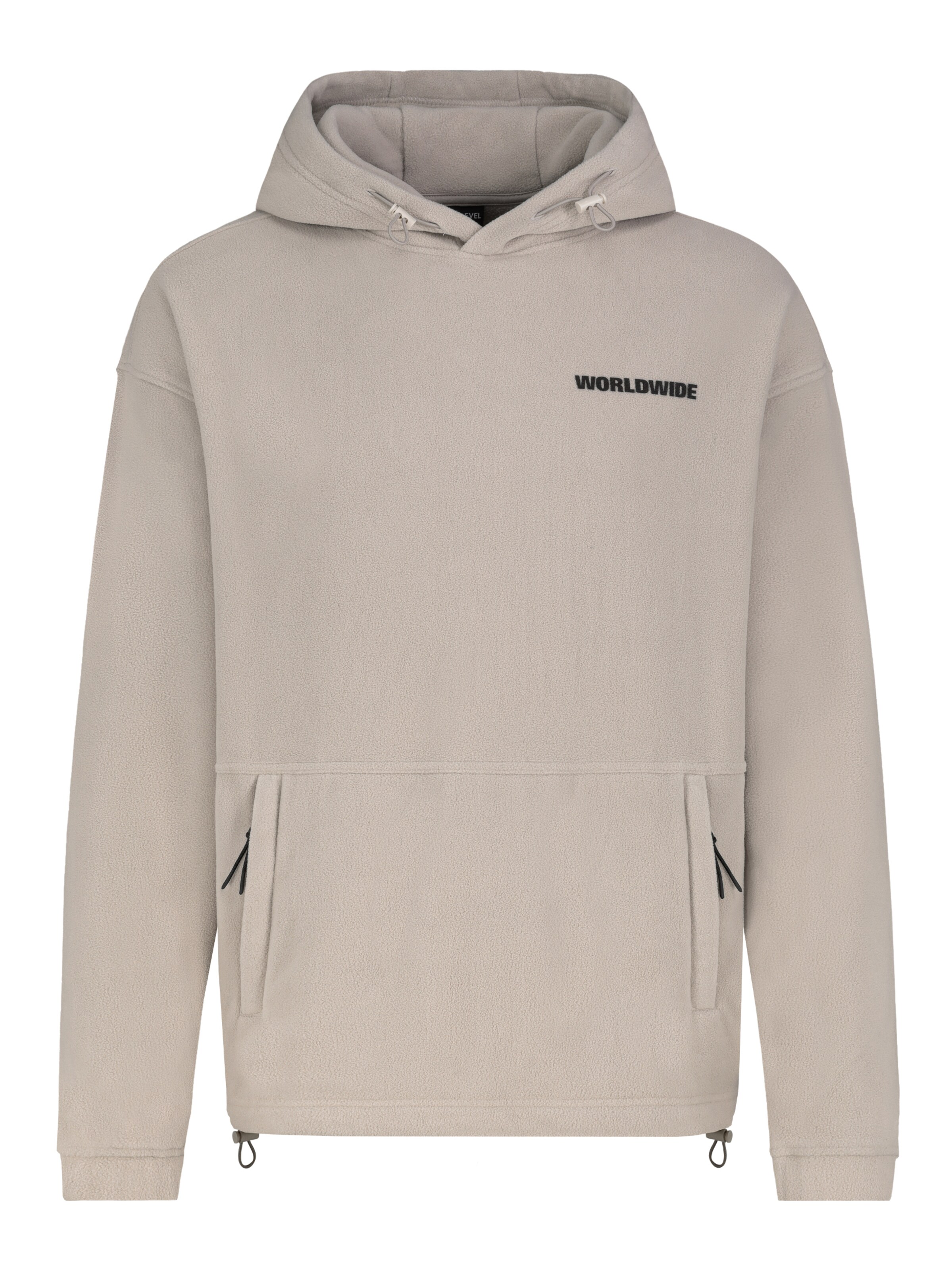 Sublevel Pullover 'Worldwide' in Beige: Vorderseite