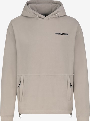 Sublevel Pullover 'Worldwide' in Beige: Vorderseite