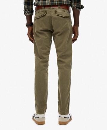 Superdry Regular Chino 'Utility ' in Groen