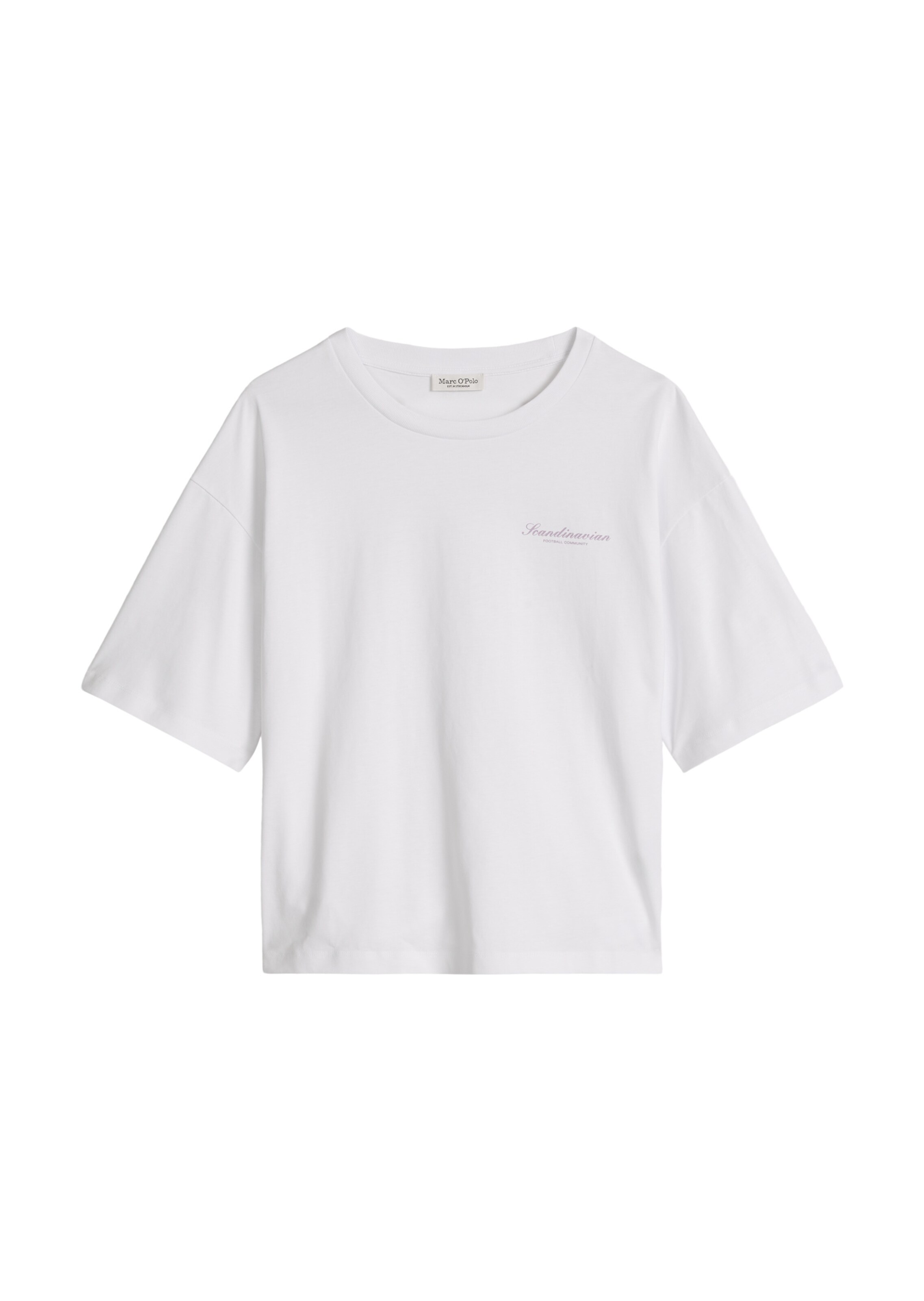 Marc O'Polo Shirt in XS in de kleur Bruin / Wit, Productweergave