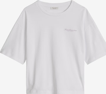 Marc O'Polo Shirt in Wit: voorkant