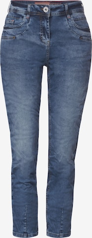 CECIL Regular Jeans i blå: forside