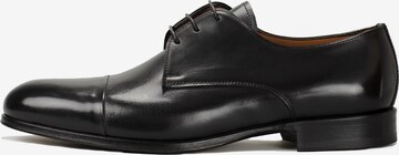 Van Laack Lace-Up Shoes 'Derby' in Black: front