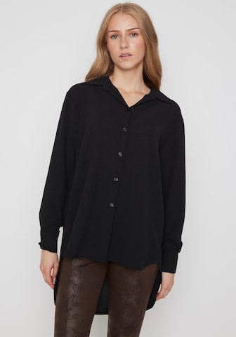 Hailys Bluse in Schwarz: predná strana