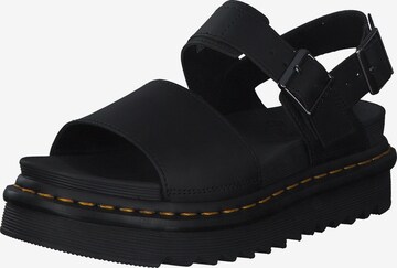 Sandales 'Voss' Dr. Martens en noir : devant