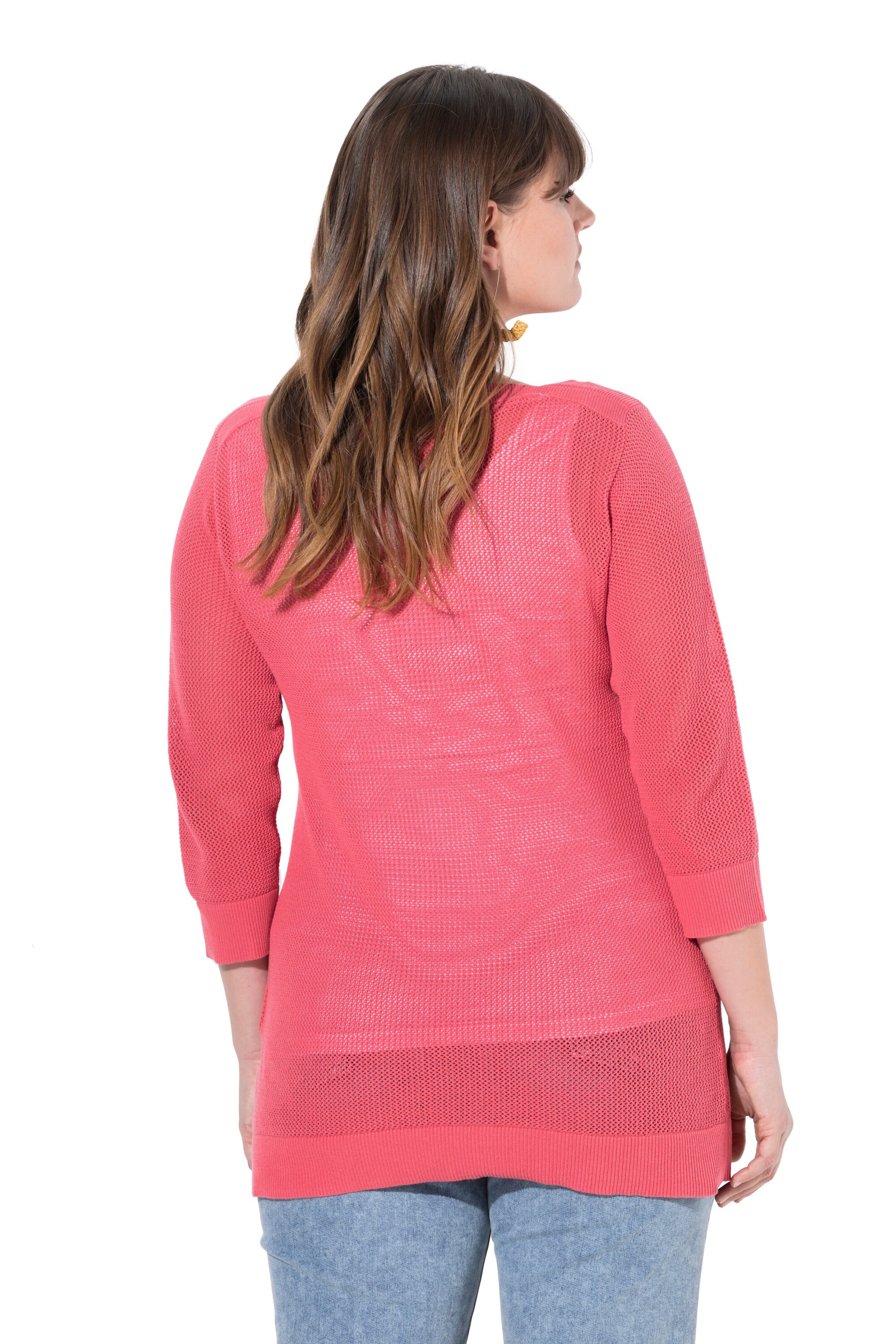 Ulla Popken Sweater in Pink