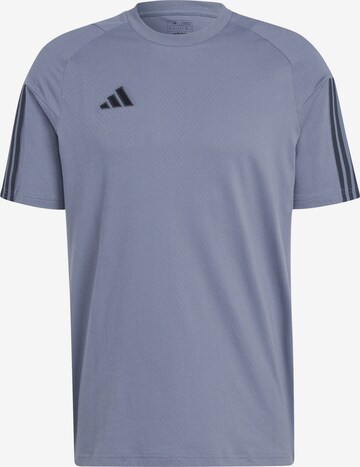 T-Shirt fonctionnel 'Tiro 23 Competition' ADIDAS PERFORMANCE en gris : devant