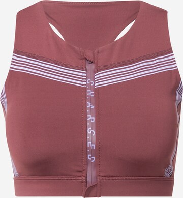 ONLY PLAY - Bustier Sujetador deportivo 'Ehy' en lila: frente