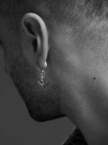 REYTEL - Pendientes 'ANKER' en plata