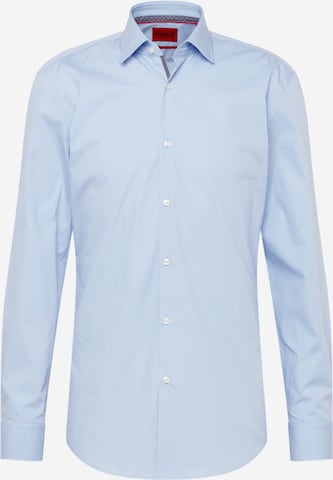 HUGO Red Slim fit Overhemd 'Koey' in Blauw: voorkant