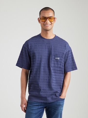 T-Shirt SCOTCH & SODA en bleu : devant