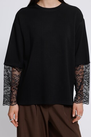 ICHI Shirt 'IHKAIWA LS' in Black