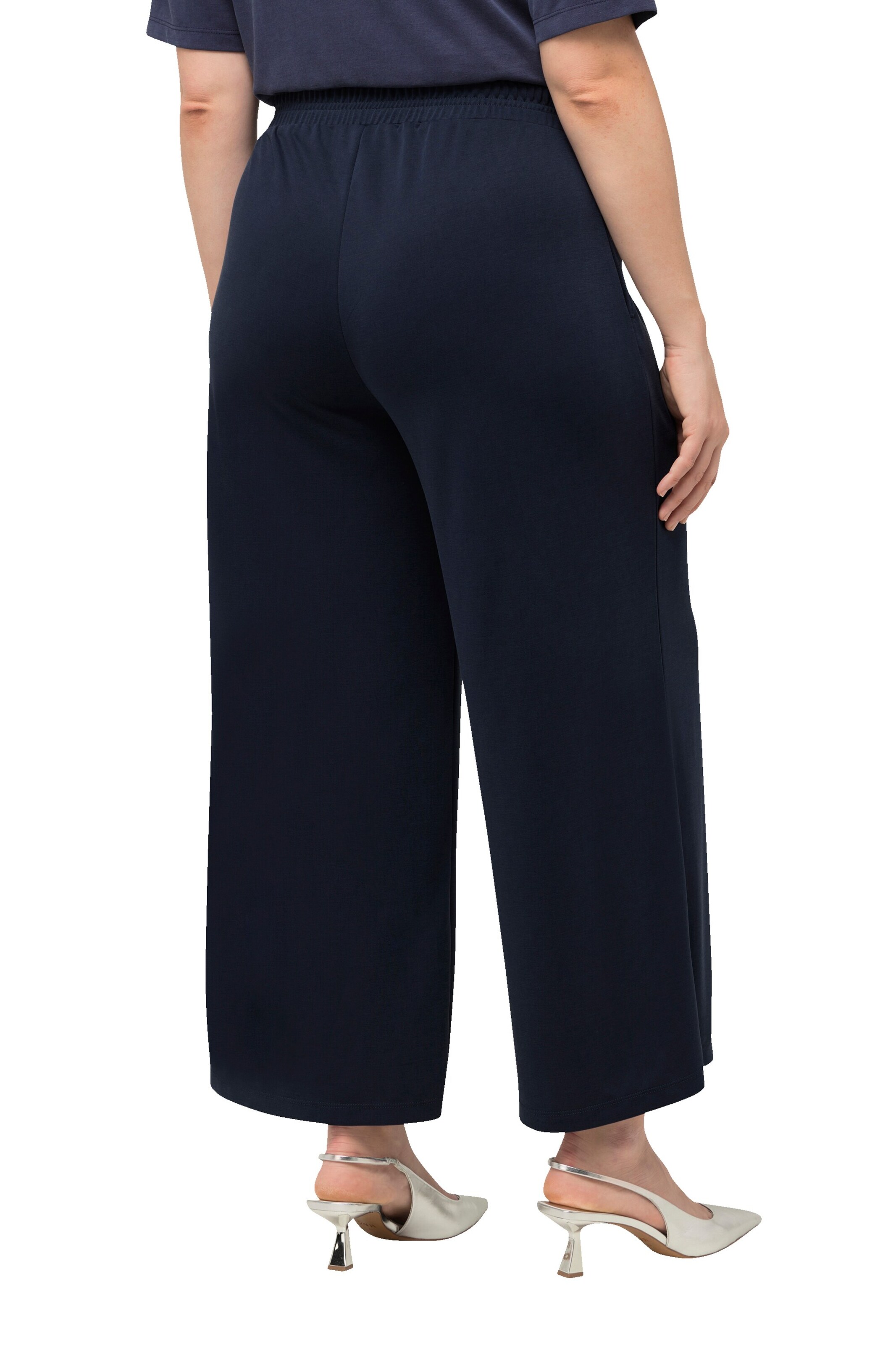 Ulla Popken Loose fit Trousers in Black