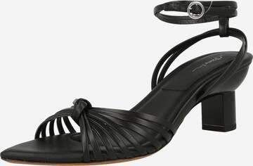 Sandalo 'VERONA' di 3.1 Phillip Lim in nero: frontale