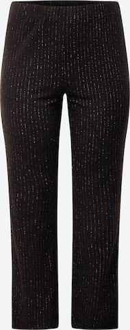 Regular Pantalon 'LISA' ONLY Carmakoma en noir : devant