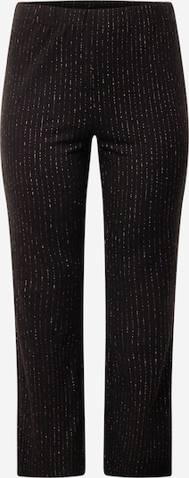 ONLY Carmakoma Pantalon 'LISA' en noir / argent, Vue avec produit