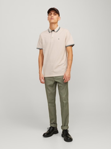 JACK & JONES Футболка 'JJPaulos' в Бежевый