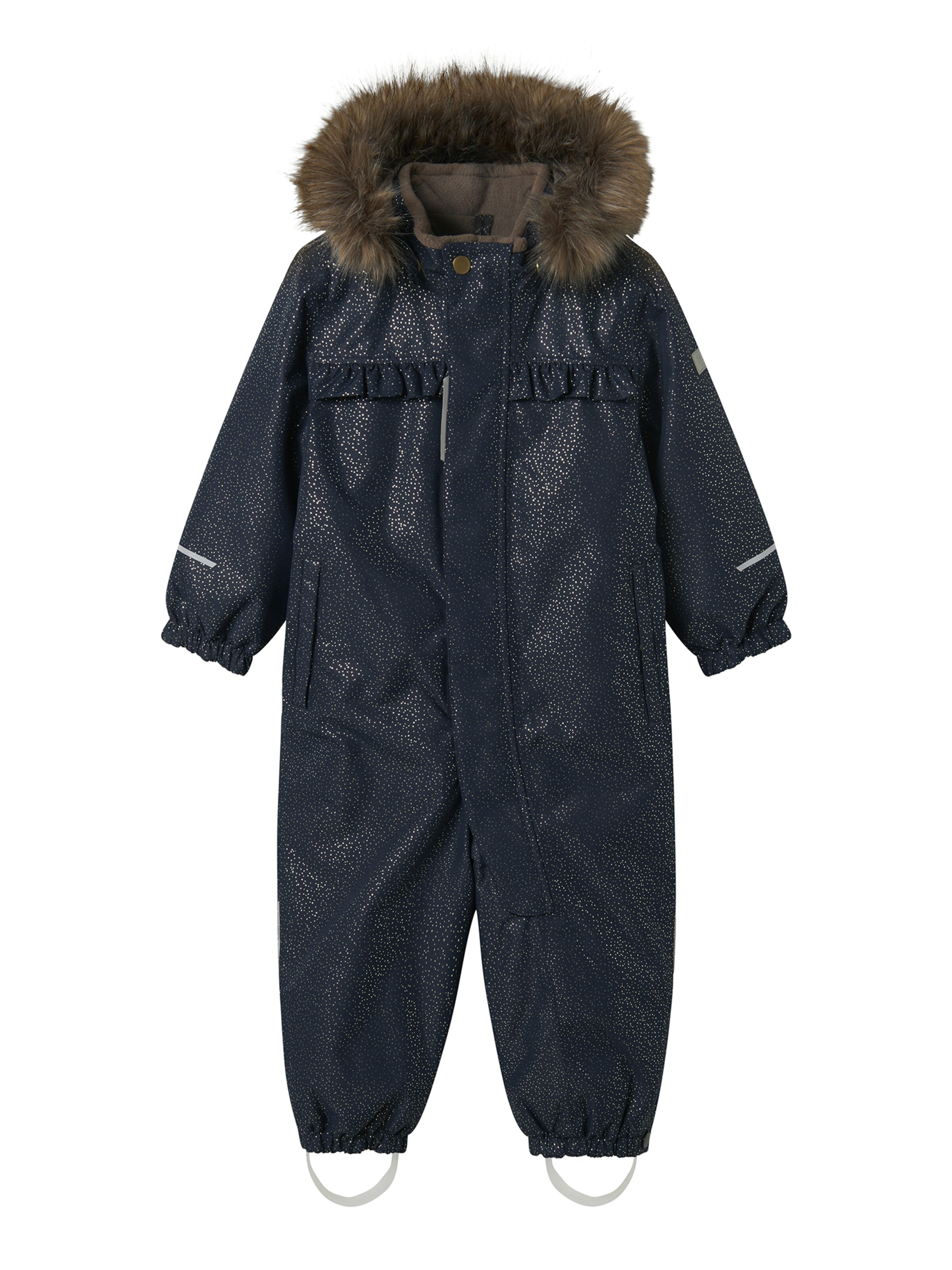 Costume fonctionnel 'NMFSNOW10' NAME IT en bleu : devant