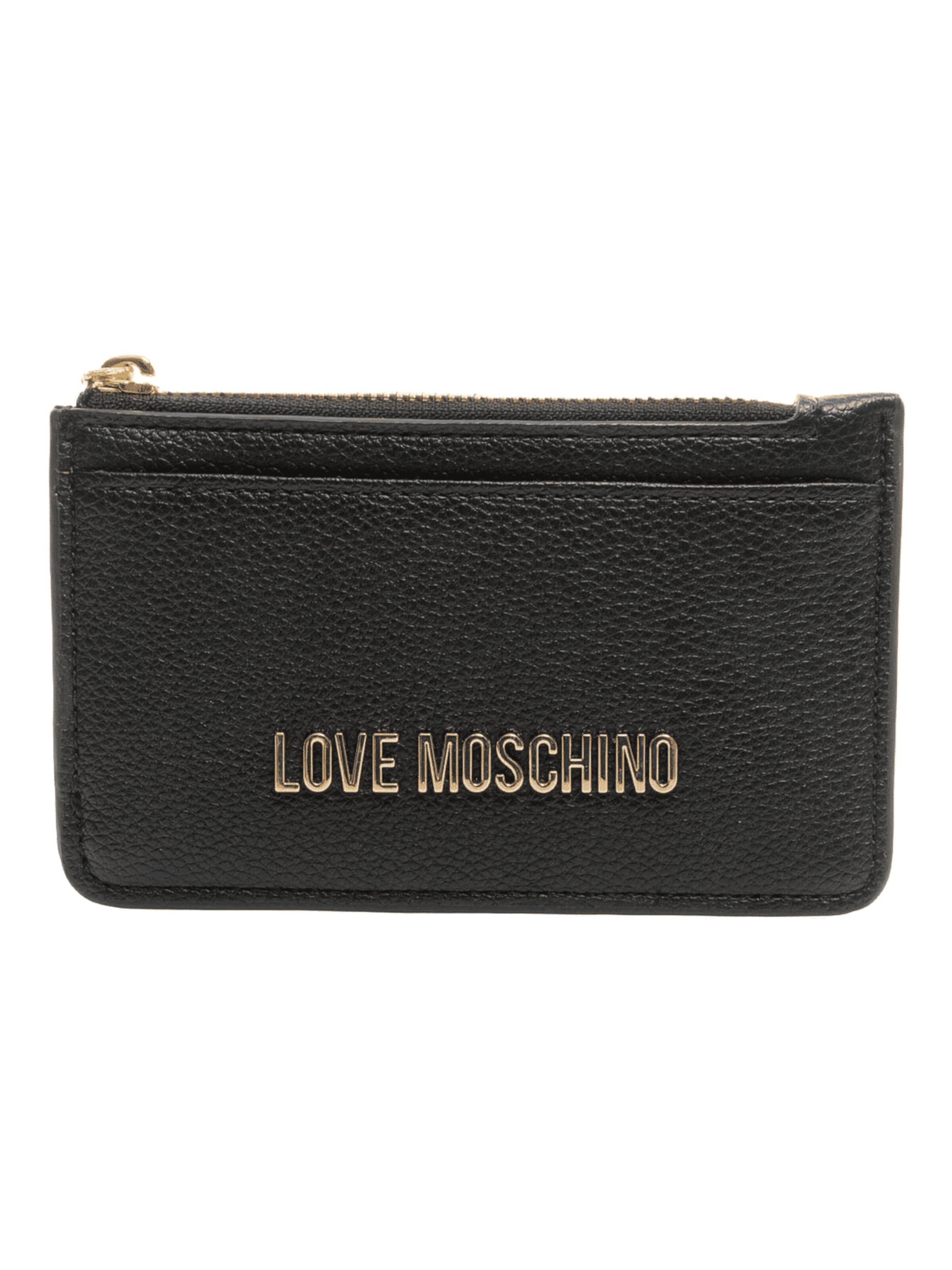 Love Moschino Wallet in Black: front