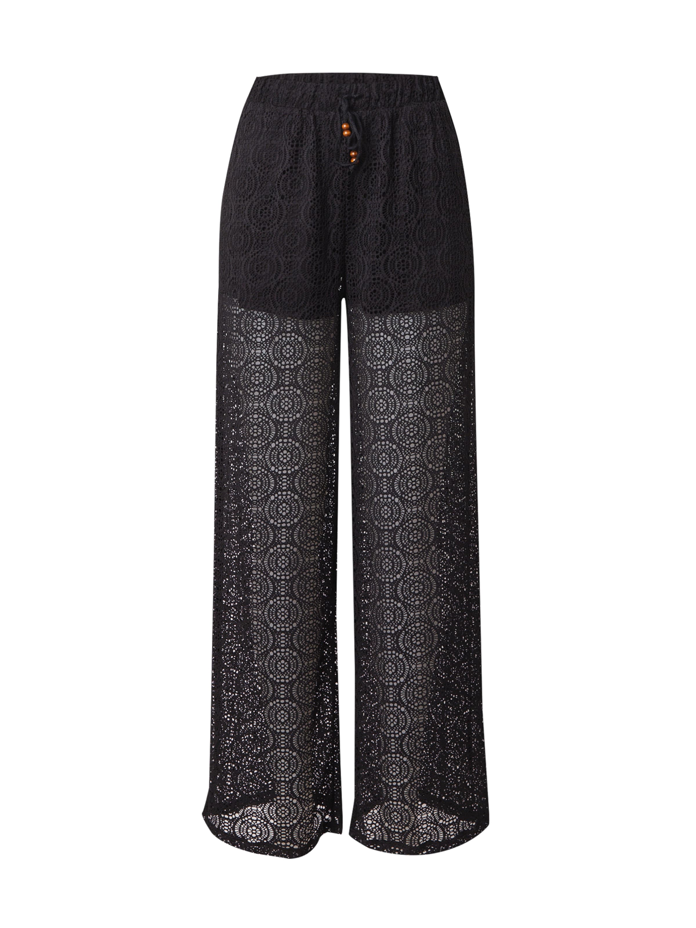 VERO MODA Παντελόνι 'VMMaya' σε μαύρο: μπροστά