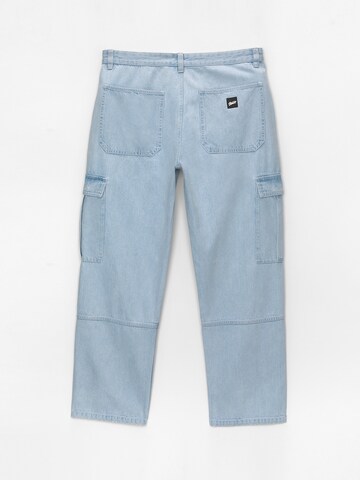 Loosefit Jeans cargo di Pull&Bear in blu