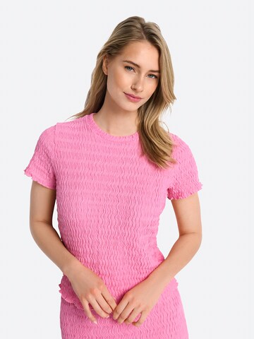 Rich & Royal - Camiseta en rosa: frente