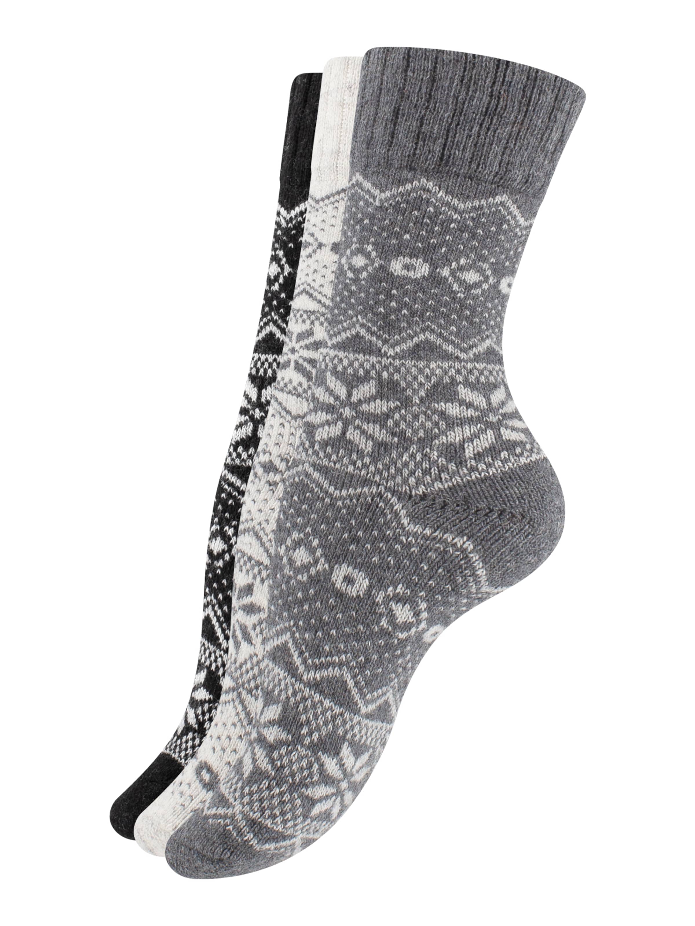 Vincent Creation - Meias 'Hygge' em cinzento: frente