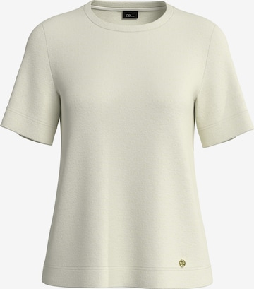 T-shirt s.Oliver BLACK LABEL en beige : devant