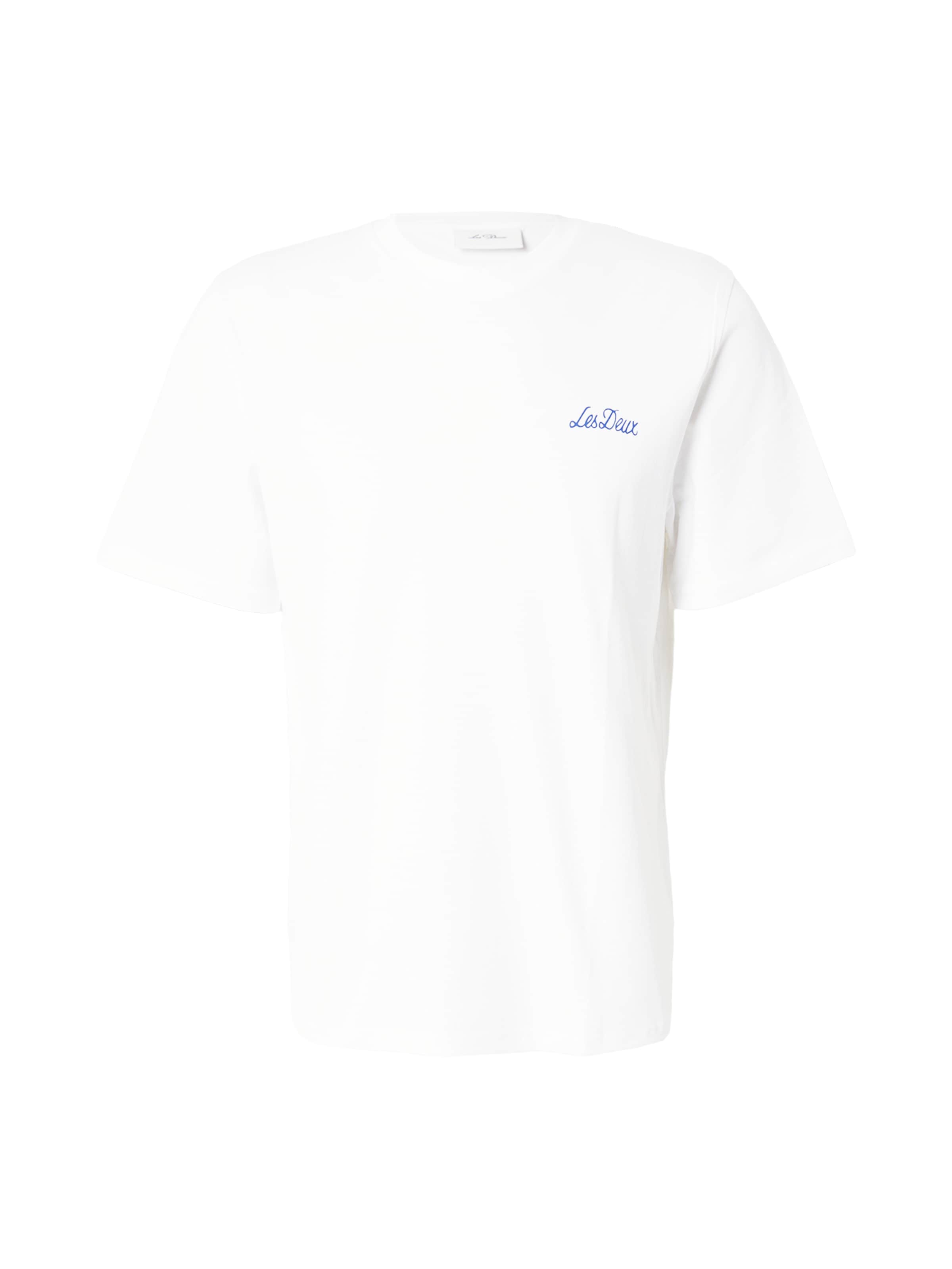 Les Deux - Camiseta 'Bouquet' en blanco: frente