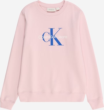 Calvin Klein Jeans Majica | roza barva: sprednja stran