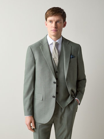 Next Regular fit Blazer in Green: front