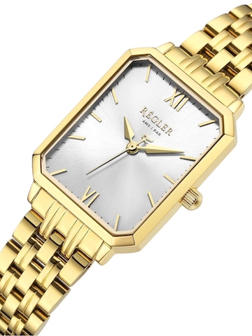 Régler Analoguhr 'Élégance Gold - Silver'‌‌‌‌‌ in Gold