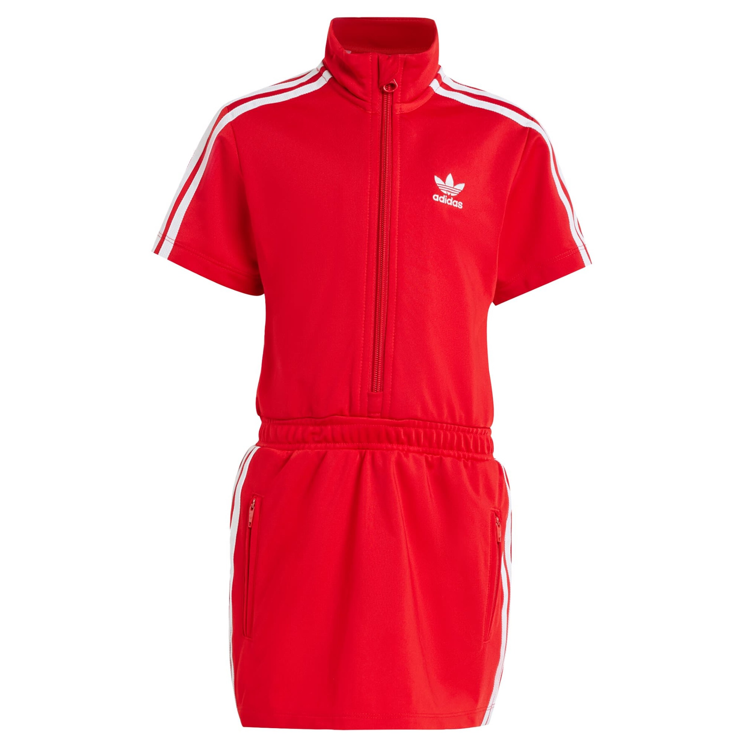 ADIDAS ORIGINALS - Vestido 'Firebird' en rojo: frente