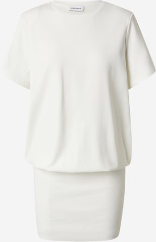 Robe Tatiana Zidekova en blanc : devant