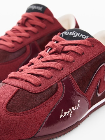 Desigual Sneakersy niskie w kolorze czerwony