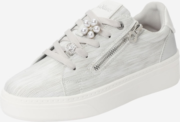 Baskets basses s.Oliver en blanc : devant