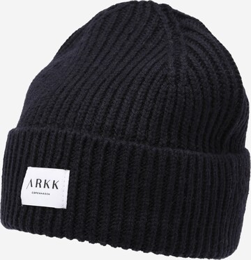 ARKK Copenhagen Beanie in Black: front