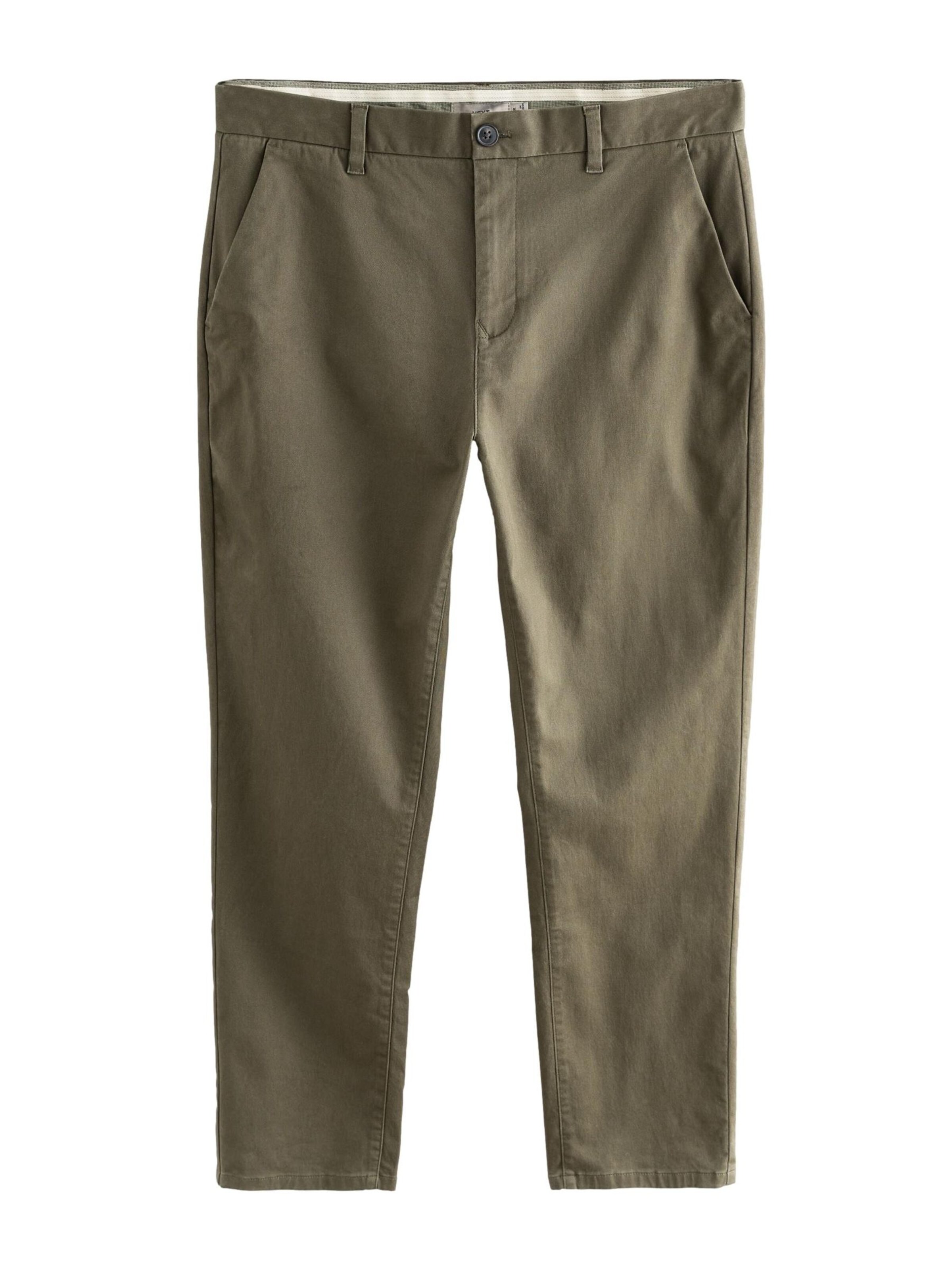 Next Chinohose in khaki, Produktansicht